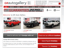 Tablet Screenshot of grautogallery.com